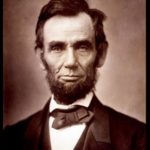famous portrait of Abe Lincoln, the uber better angel
