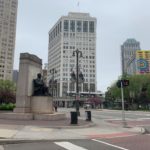 empty Detroit south of 8 mile early in pandemic