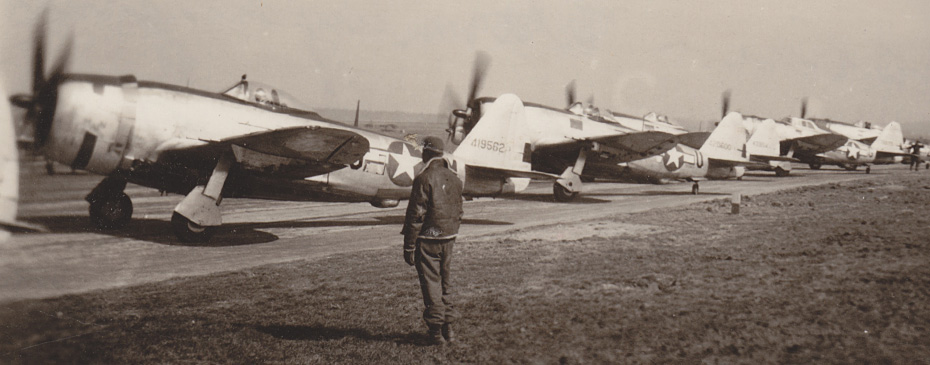 picture of WWII Hell Hawks, of which the subject fly boy was a part.