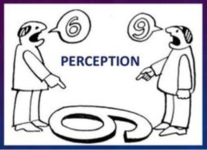 two perspectives - six versus nine