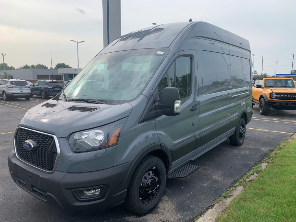 This 2021 Van is much the same as the 2022 Transit Van I will get.