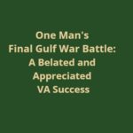 One Man's Final Gulf War Battle